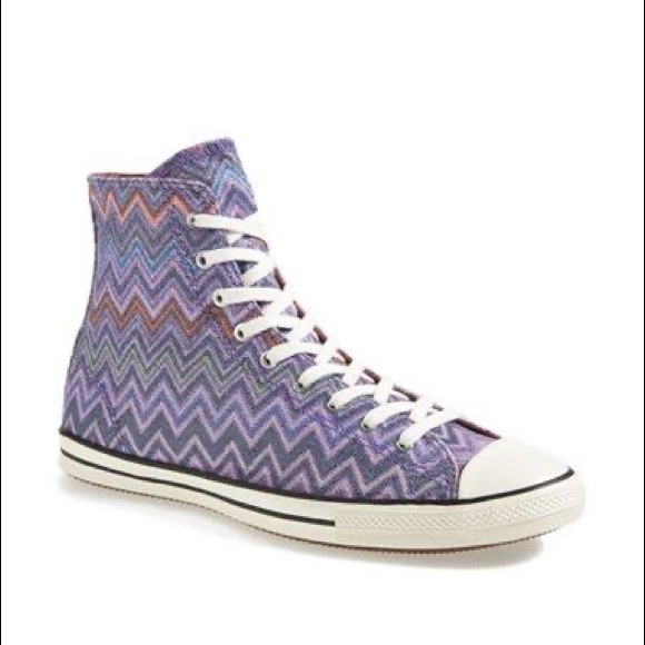 missoni converse high tops